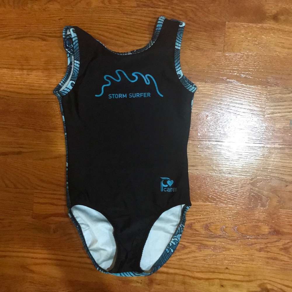 Plum Cares Storm Surfer Flip Side Leotard
